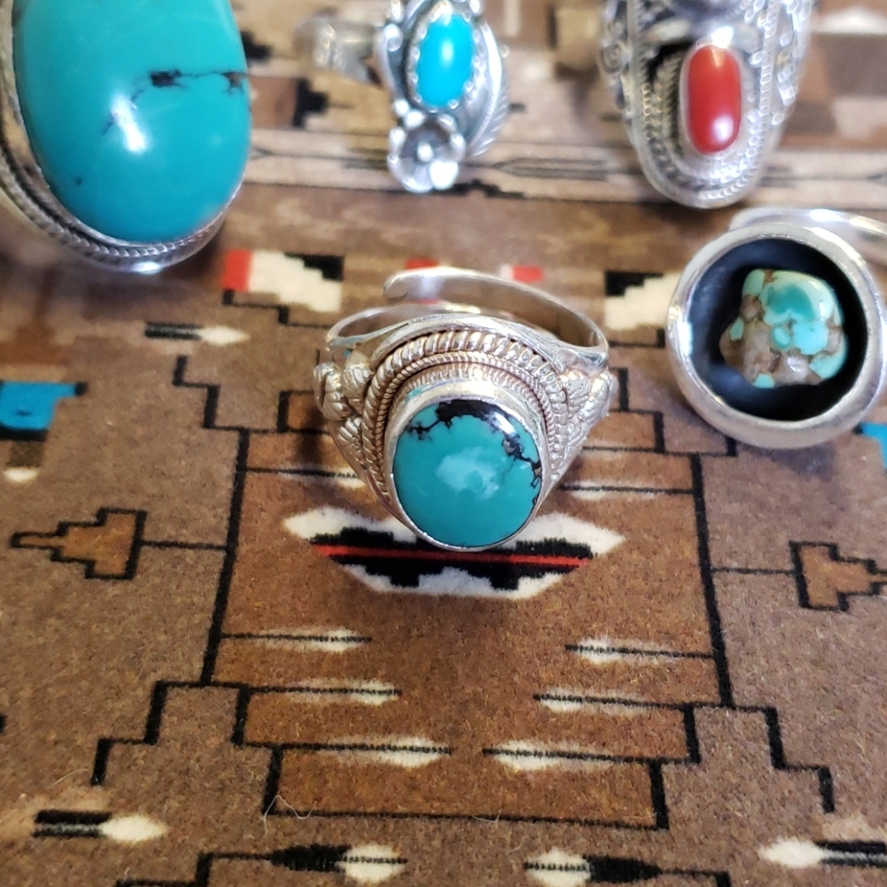 Sterling Silver Turquoise Ring 😍